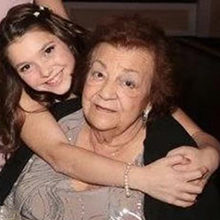 Adrianna Fusco with her great-grandmother Phyllis.