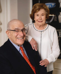 Arthur Epstein and his wife, Bryna Litchman.