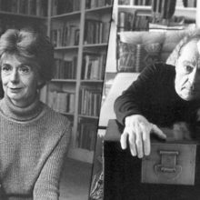 Pictured are, from left, Celia Bertin, in 1976 in Paris, France and Jerry Reich. (Celia Bertin photo © Martine Franck/Magnum Photos. Jerry Reich photo courtesy of Jamie Cope.)