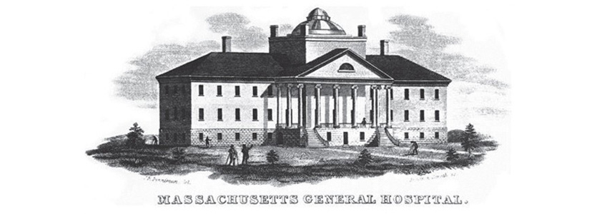 engraving of the early Bulfinch Building