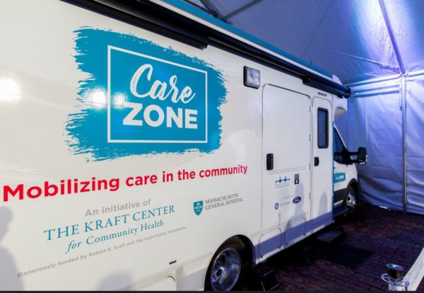 The CareZONE van will provide care and harm-reduction services in areas of Greater Boston known to have high rates of opioid overdoses.