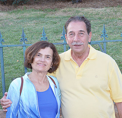 Carol Scarpaci, shown with husband Frank Scarpaci, is cancer free following treatment at Mass General Cancer Center.