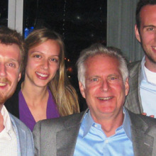 The Densen family from left to right: Sam, Dan, Arielle, Rob, Brian and Barbara.