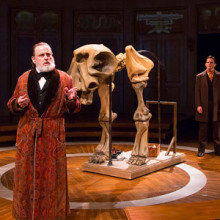 "Ether Dome," a play being staged by the Huntington Theater Company, focuses on the first public demonstration of ether as a medical anesthetic.(Photo by T. Charles Erickson)