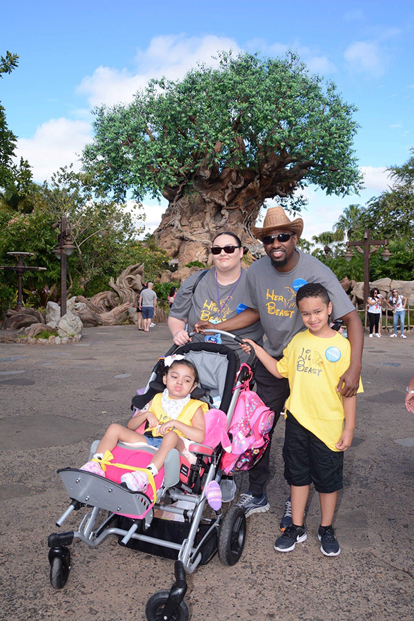 Brittany McLean and her husband, Guesly Eugene, with their son, Guesly Jr., and daughter, Lulu.