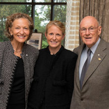 Sandra, Sarah and Arthur Irving