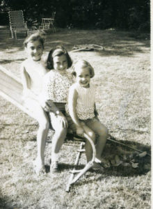 Sisters Margie, Judy and Jane Lipson posed for a playground photo as children. Primary care