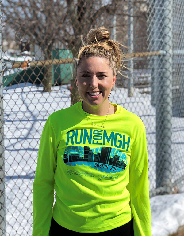 Maggie Sheehy, MD, MSc, says she will be fueled by enthusiasm when the starter's gun sounds for the 2018 Boston Marathon.