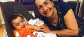 Since Quinn was a baby, his grandmother Marian DiFiglia, PhD, a Mass General researcher, has been there to support him.
