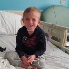 In the fall of 2018, Michael Kostecki was cleared to have his tracheostomy tube removed.
