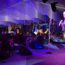 Kristin Chenoweth, Emmy and Tony Award-winning actress and singer, performed at Home Base's 2017 Mission: Gratitude gala.