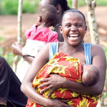 Mass General's Moms Helping Moms program aims to give babies in Uganda a healthier start.