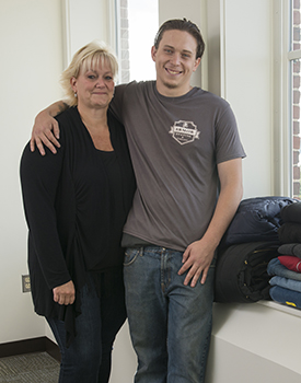Wendy Morrissey with her son Billy Morrissey who achieved recovery at the Bridge Clinic . Opioid use disorder