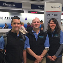 Mass General has deployed a second disaster response team to Nepal. Team members are, from left: Hasmukh Patel; Nicholas Merry, RN; Russell Demailly, RN; Lindsey Martin, NP; Monica Staples, RN; and Paul Biddinger, MD.
