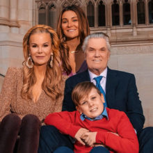 Susanna Quinn with her husband Jack and children, Storm and Jocelyn.
