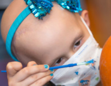Patient Enjoying Spirit Halloween Program