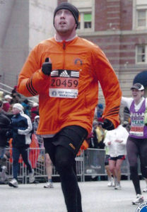 Rob Toomy first ran the Boston Marathon ten years ago.