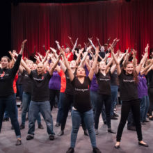 Voices of Hope, shown here in a 2015 performance, is celebrating its 10th anniversary of raising funds for targeted cancer research.