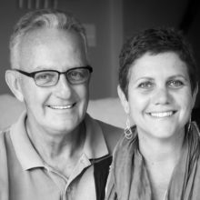 "Now, I can use my experience to help others,” says Judy Johanson, pictured with her late husband, Steve, who had early onset Alzheimer's disease. She now works with the Mass General Caregiver Support Program.