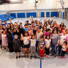 Chelsea families joined community leaders, Mass General representatives and corporate supporters at Clark Avenue School to celebrate summer with a focus on healthy living.
