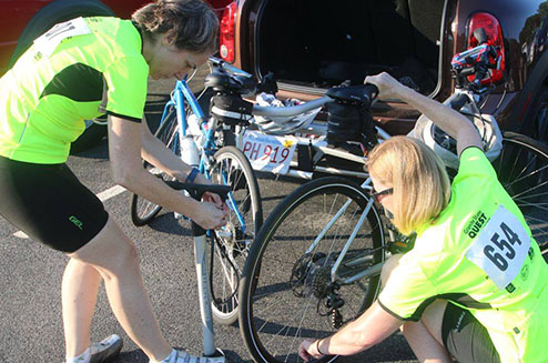 Volunteers make the event happen