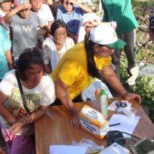 Crowd at Medical Table