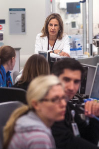 Patricia Mian, RN, a psychiatric clinical nurse, helped reunite victims with their loved ones after the Boston Marathon bombing.
