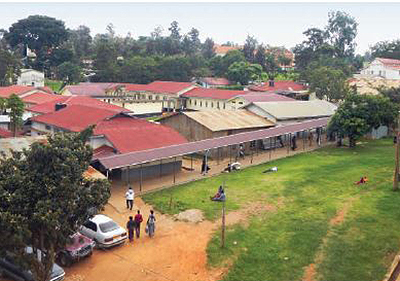 The First Mile, is the latest initiative of a partnership that includes Mass General, the Mbarara University of Science and Technology and the Mbarara Regional Referral Hospital, pictured here.