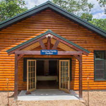 The Simches Family Pavilion at the Aspire Summer Adventure Camp Autism