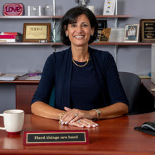 Rochelle Walensky, MD, MPH, chief of the Division of Infectious Diseases, says MGH Research Scholar funding has provided her with flexible time for healthcare policy advocacy.