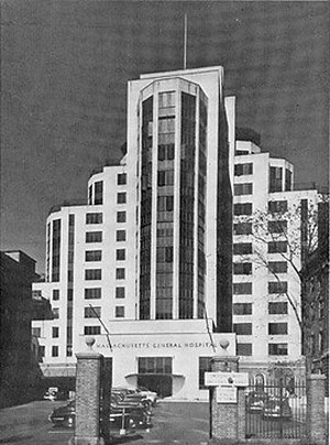 Opened in 1939, the White Building consolidated Mass General's growing surgical program. 